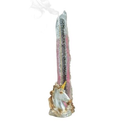 Encensoir debout - tête licorne