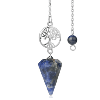 pendule arbre de vie - labradorite