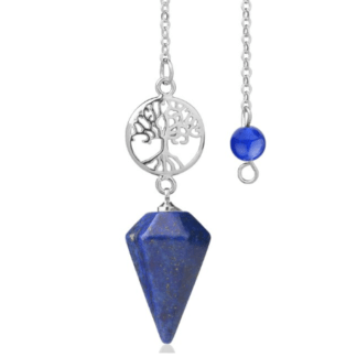 pendule arbre de vie - lapis lazuli