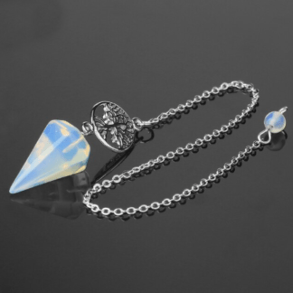 pendule arbre de vie - opalite