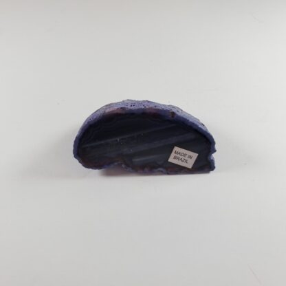 Agate géode teinte