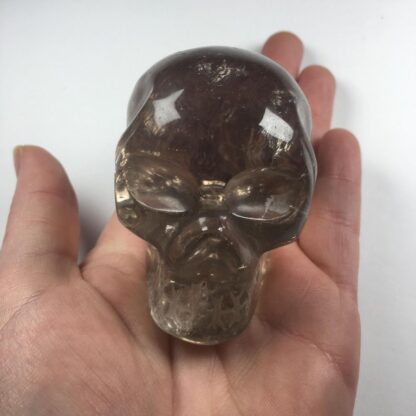 Quartz fumé - crâne de cristal