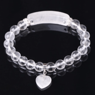 bracelet quartz clair